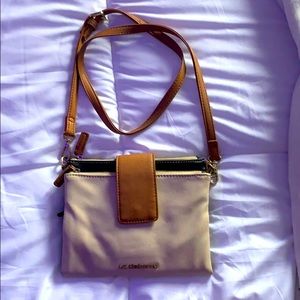 4 pocket crossbody bag